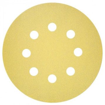 Bosch 2608621739 C450 125 mm 8 Delikli 40 Kum 50'li Zımpara Kağıdı