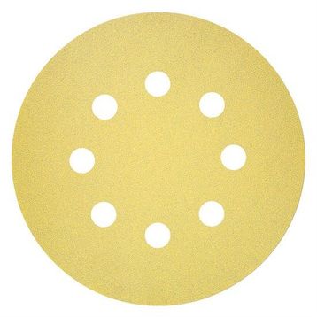 Bosch 2608621747 C450 125 mm 8 Delikli 320 Kum 50'li Zımpara Kağıdı