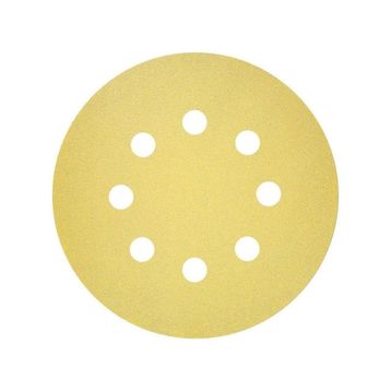 Bosch 2608621747 C450 125 mm 8 Delikli 320 Kum 50'li Zımpara Kağıdı