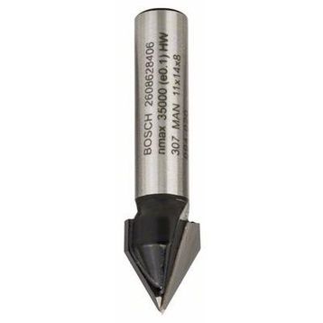 Bosch 2608628406 81145 mm Standard W V-Kanal Freze