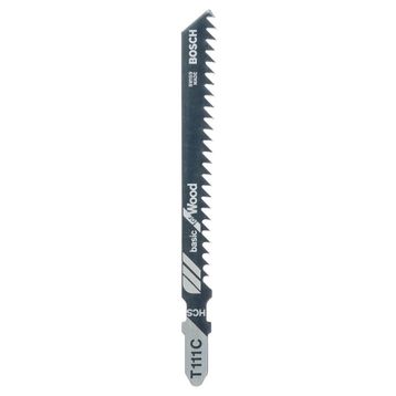 Bosch 2608630033 T 111 C Basic for Wood 5'li Dekupaj Testeresi Bıçağı