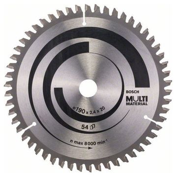 Bosch 2608640508 190x20/16 mm 54 Diş Daire Testere Bıçağı