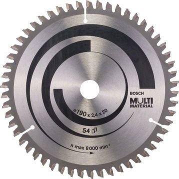 Bosch 2608640508 190x20/16 mm 54 Diş Daire Testere Bıçağı
