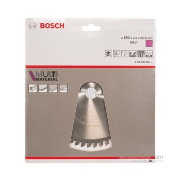 Bosch 2608640508 190x20/16 mm 54 Diş Daire Testere Bıçağı