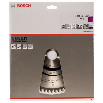 Bosch 2608640514 235x30/25 mm 64 Diş Daire Testere Bıçağı