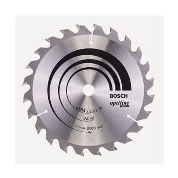 Bosch 2608640817 Optiline Wood 18x416 mm 24 Diş Daire Testere Bıçağı