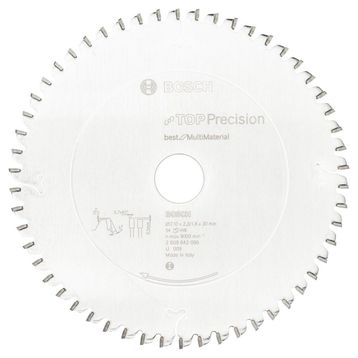 Bosch 2608642096 210x30 mm 54 Diş Çoklu Malzeme Kesici Disk