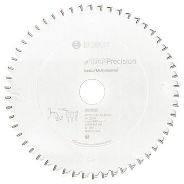 Bosch 2608642096 210x30 mm 54 Diş Çoklu Malzeme Kesici Disk