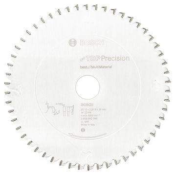 Bosch 2608642096 210x30 mm 54 Diş Çoklu Malzeme Kesici Disk