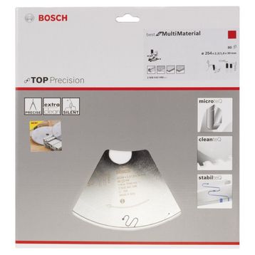 Bosch 2608642098 254x30 mm 80 Diş Çoklu Malzeme Kesici Disk