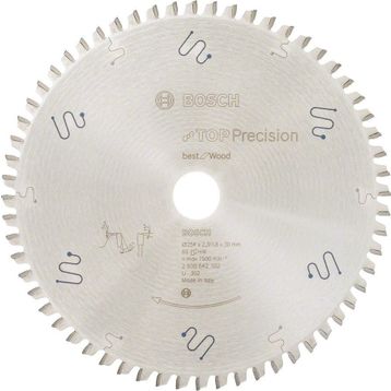 Bosch 2608642102 254x30 mm 60 Diş Odun Kesici Disk