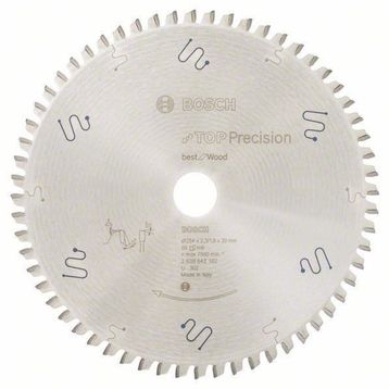 Bosch 2608642102 254x30 mm 60 Diş Odun Kesici Disk