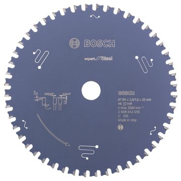 Bosch 2608643055 184x20 mm 48 Diş Çelik Kesici Disk