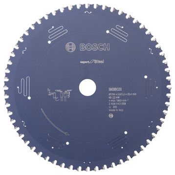 Bosch 2608643059 254x25.40 mm 60 Diş Çelik Kesici Disk