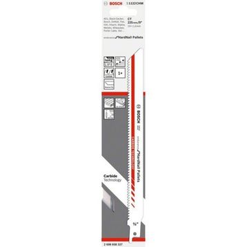 Bosch 2608658327 S 1122 CHM Özel Seri Sert Çivili Paletler İçin 1'li Testere