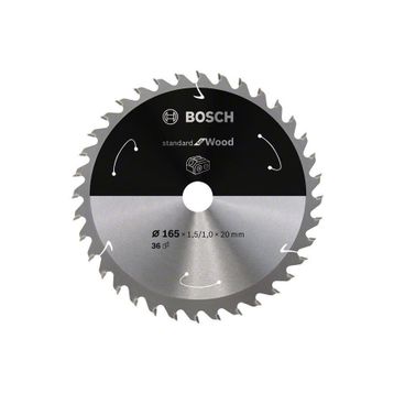 Bosch 2608837686 165x20 mm 36 Diş Akülü Makineler İçin Ahşap Testere Bıçağı