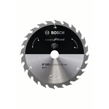 Bosch 2608837686 Standard For Wood 165x20-36 Daire Testere Bıçağı