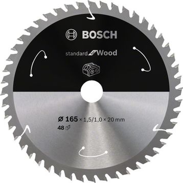 Bosch 2608837687 165x20 mm 48 Diş Akülü Makineler İçin Ahşap Testere Bıçağı