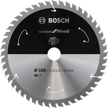 Bosch 2608837687 165x20 mm 48 Diş Akülü Makineler İçin Ahşap Testere Bıçağı