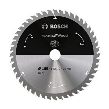 Bosch 2608837687 165x20 mm 48 Diş Akülü Makineler İçin Ahşap Testere Bıçağı