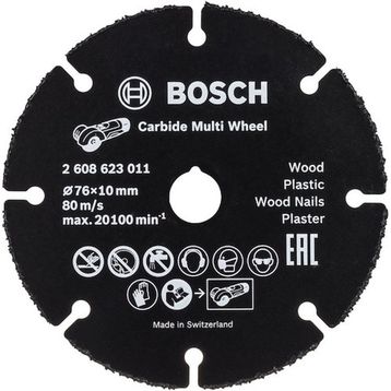 Bosch 2608901196 Carpide Multi Whell 76 mm Çok Amaçlı Elmas Kesici Disk