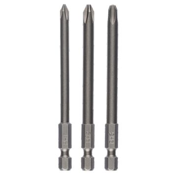 Bosch 2609255966 PH1/2/ 3x89 mm 3'lü Yıldız Vidalama Ucu Seti
