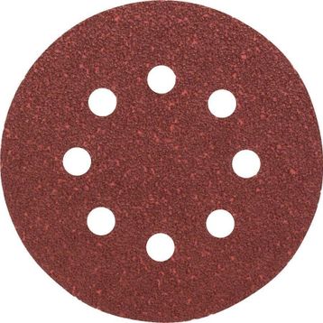 Bosch 2609256a22 5'li 125 mm 40 Kum 8 Delik Eksantirik Zımpara Kağıdı