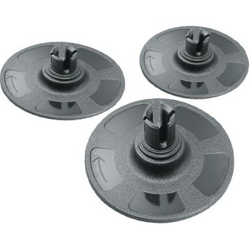 Bosch 2609256F54 Easycurvsander 38 mm 3'lü Zımpara Tabanı
