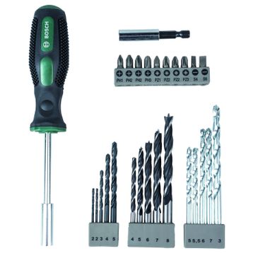 Bosch 27 Parça Tornavidalı Vidalama Ve Matkap Uç Seti