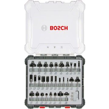 Bosch 30 Parça 6 mm şaft Pro Karışık Freze Ucu Seti