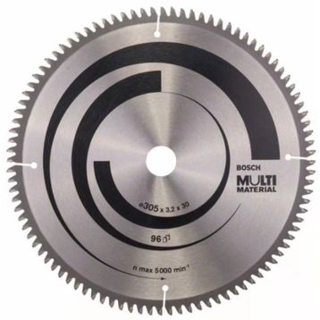 Bosch 305x3,2x30 mm 96 Diş Multi Material Daire Testere Bıçağ