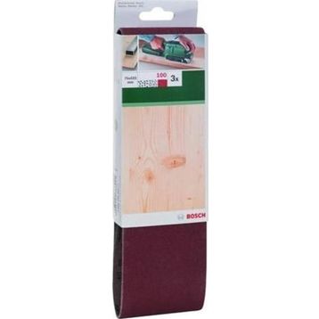 Bosch 3'lü 75x533 mm 100 Kum Tank Zımpara Kağıdı