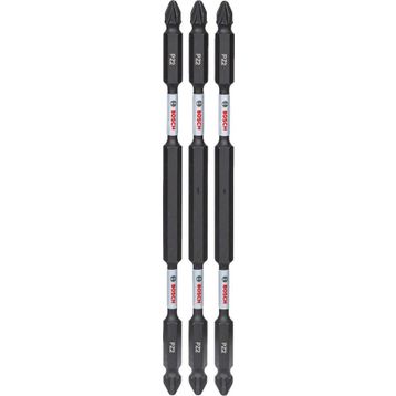 Bosch 3'lü PZ2 150 mm Çift Taraflı Vidalama Ucu