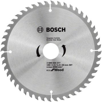 Bosch 48 Diş 190x30 mm Ahşap Daire Testere Diski