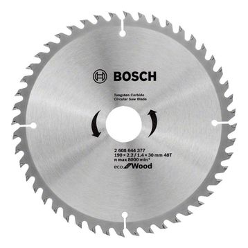 Bosch 48 Diş 190x30 mm Ahşap Daire Testere Diski