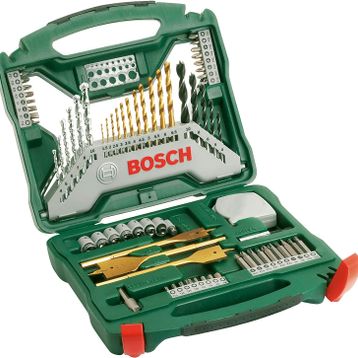 Bosch 70 Parça X-Line Titanyum Delme Vidalama Seti