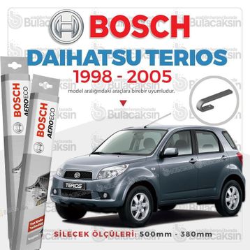 Bosch Aeroeco 1998-2005 Daihatsu Terios Muz Silecek Takımı