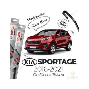 Bosch Aeroeco 2016-2020 Kia Sportage Muz Silecek Takımı