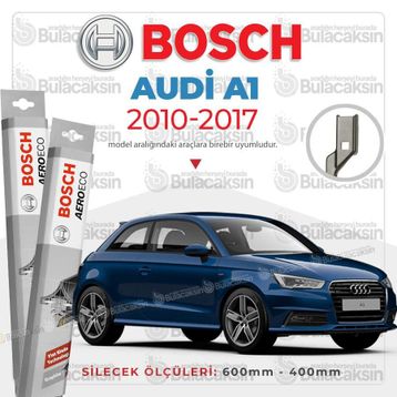 Bosch Aeroeco Audi A1 2010-2017 Ön Muz Silecek Takımı