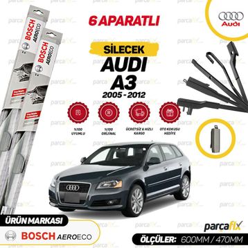 Bosch Aeroeco Audi A3 2005-2012 Muz Silecek