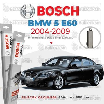 Bosch Aeroeco Bmw E60 2004-2009 Silecek Takımı