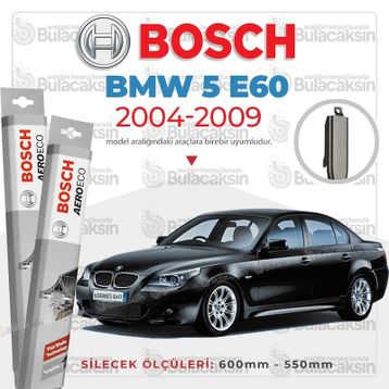 Bosch Aeroeco Bmw E60 2004-2009 Silecek Takımı