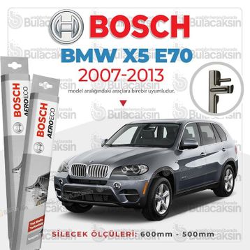 Bosch Aeroeco Bmw X5 E70 2007-2013 Silecek Takımı