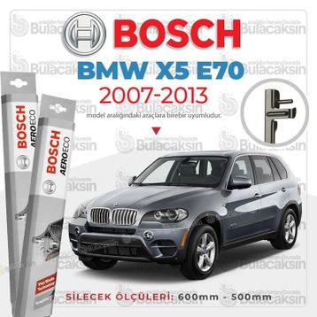 Bosch Aeroeco Bmw X5 E70 2007-2013 Silecek Takımı
