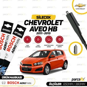 Bosch Aeroeco Chevrolet Aveo Hatchback 2011-2013 Muz Silecek Takımı
