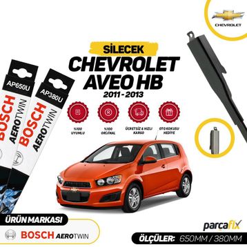 Bosch Aeroeco Chevrolet Aveo Hatchback 2011-2013 Muz Silecek Takımı