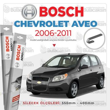 Bosch Aeroeco Chevrolet Avoe HB 2006-2011 Muz Silecek Takımı