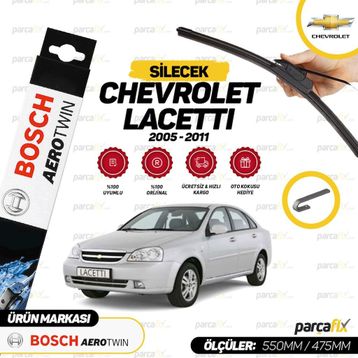 Bosch Aeroeco Chevrolet Lacetti 2005-2011 Ön Muz Silecek Takımı