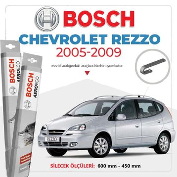 Bosch Aeroeco Chevrolet Rezzo 2005-2009 Muz Silecek Takımı