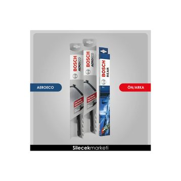 Bosch Aeroeco Citroen Nemo 2008-2019 Ön Arka Silecek